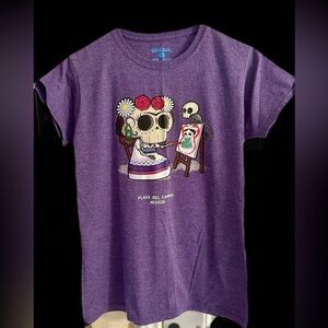 Day of the Dead Tshirt| Playa Del Carmen- Frida